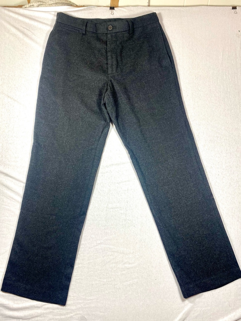 J.Crew 100% Wool Dress Pants Charcoal Gray Men’s 31x32